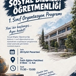 Bölümümüz Oryantasyon Programı
